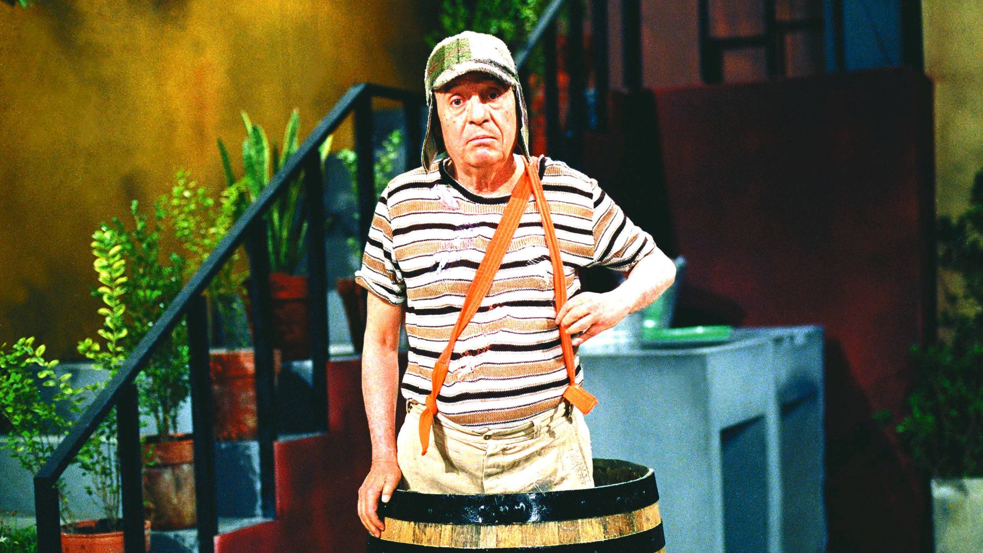 Roberto Gómez Bolaños en su personaje de 'El Chavo del 8'.