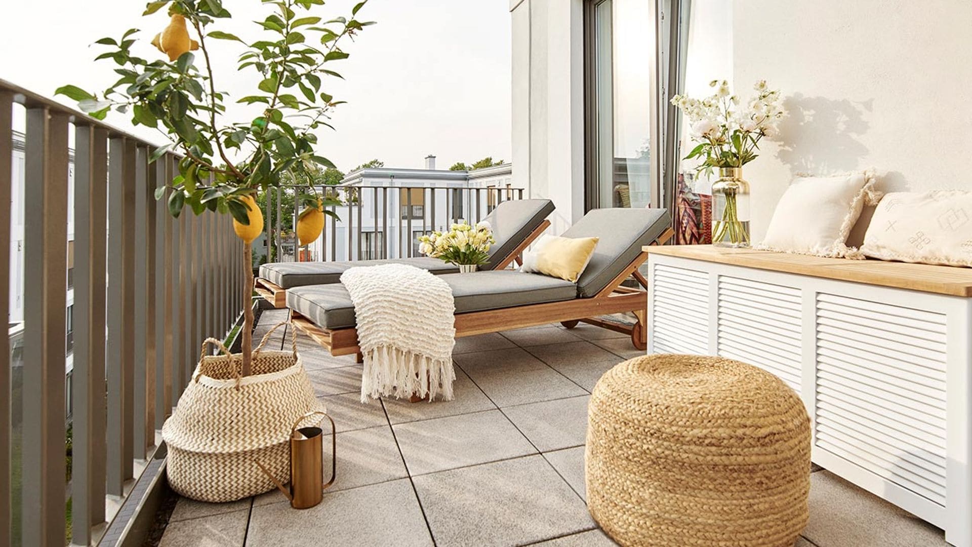 ¿Tienes una terraza pequeña? Redecórala con estas ideas y sigue disfrutándola en otoño