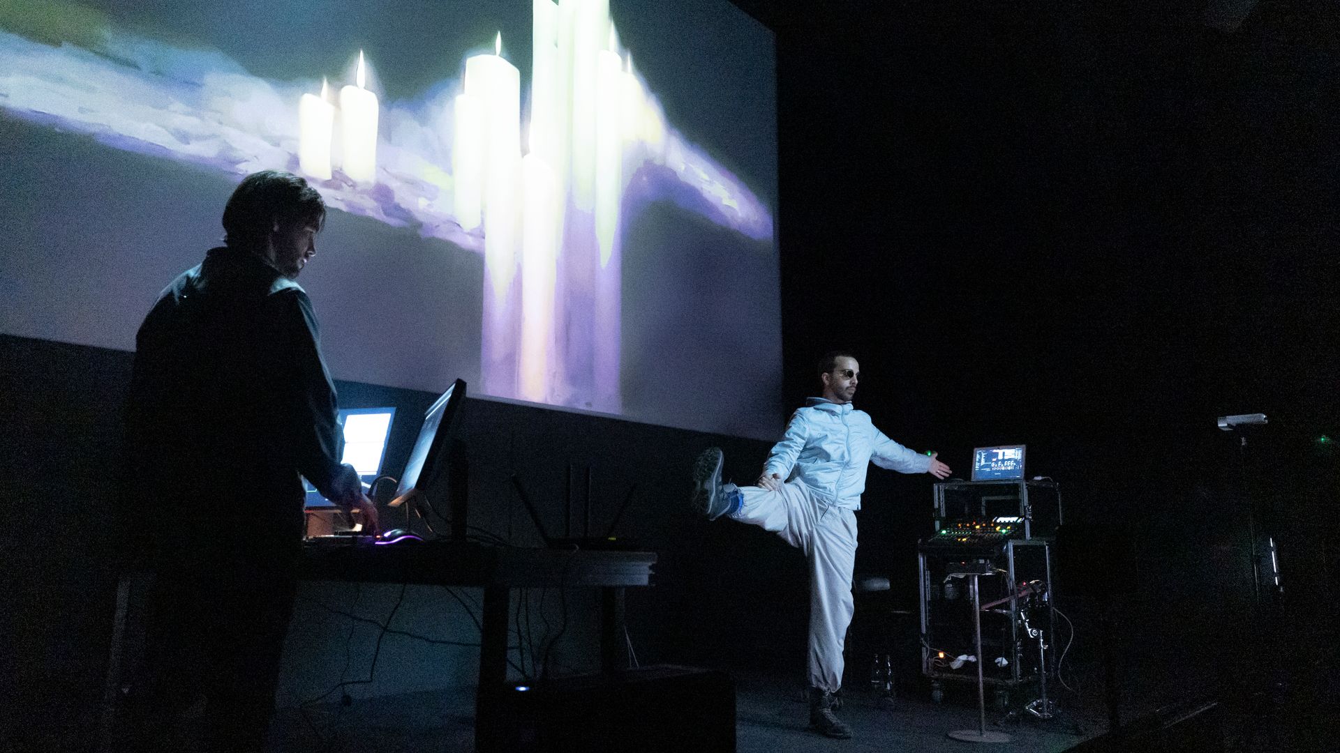 Joan Sandoval + Mans O © CCCB by Pau Fabregat MMAD 