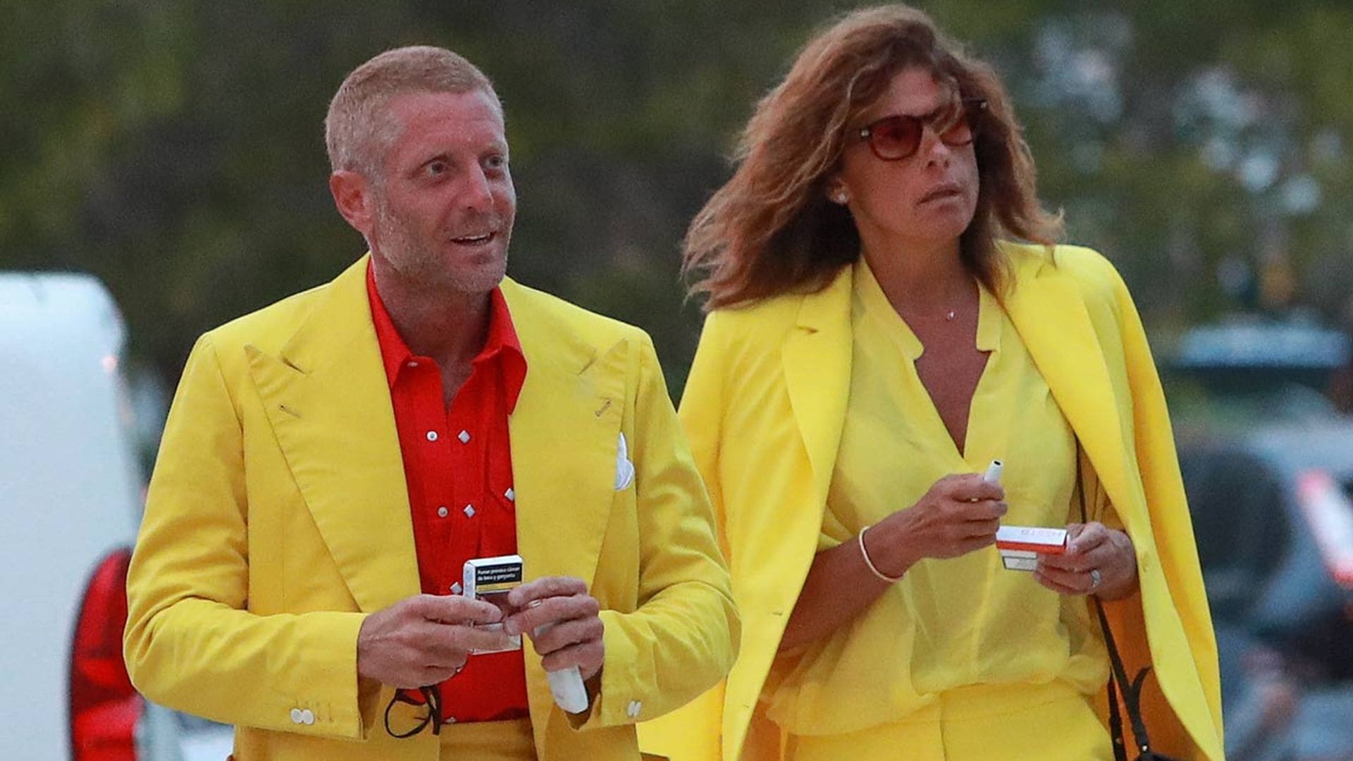 Lapo Elkann y Joana Lemos exprimen sus vacaciones en Ibiza muy bien conjuntados