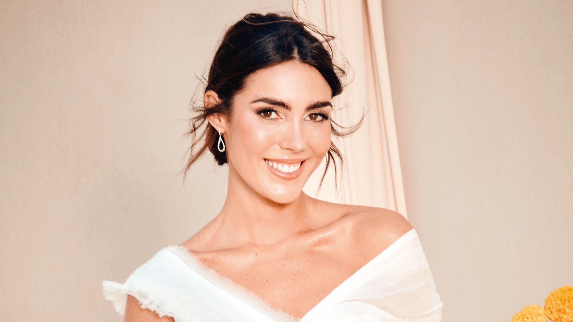 Anna Padilla vestida de novia