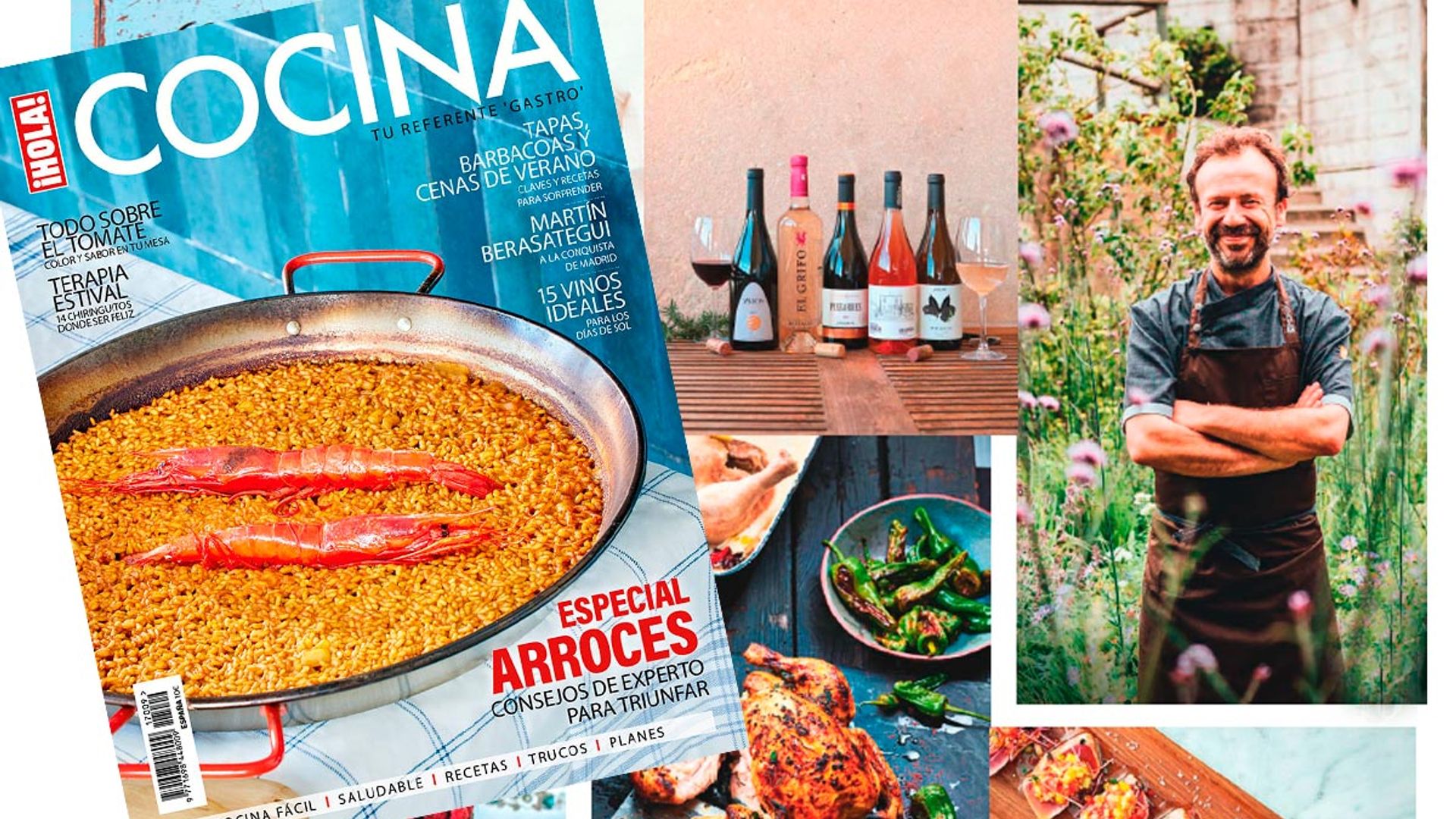 ¿A qué sabe el verano? Descúbrelo en nuestro número especial de ¡HOLA! Cocina, ya en tu quiosco