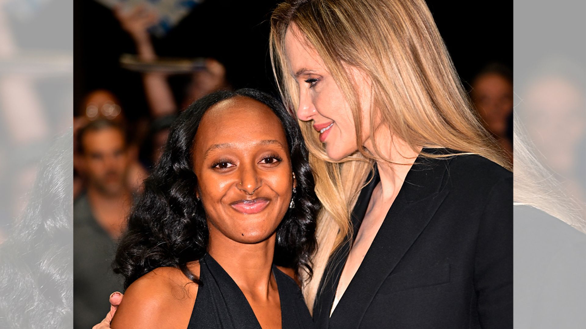 La simbólica imagen de Angelina Jolie y Zahara, 10 años después del final de 'Brangelina'