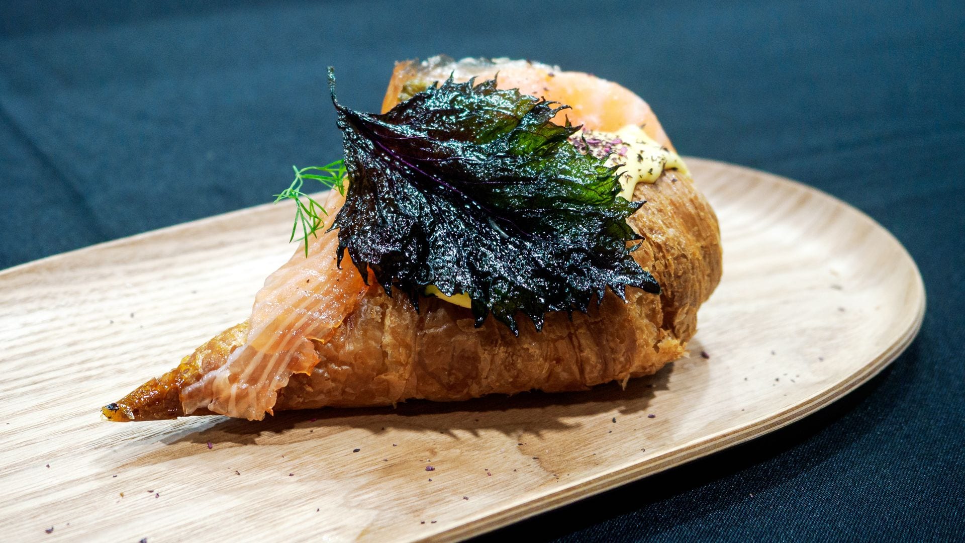 Croissant ganador del concurso, creado por Ortuño.