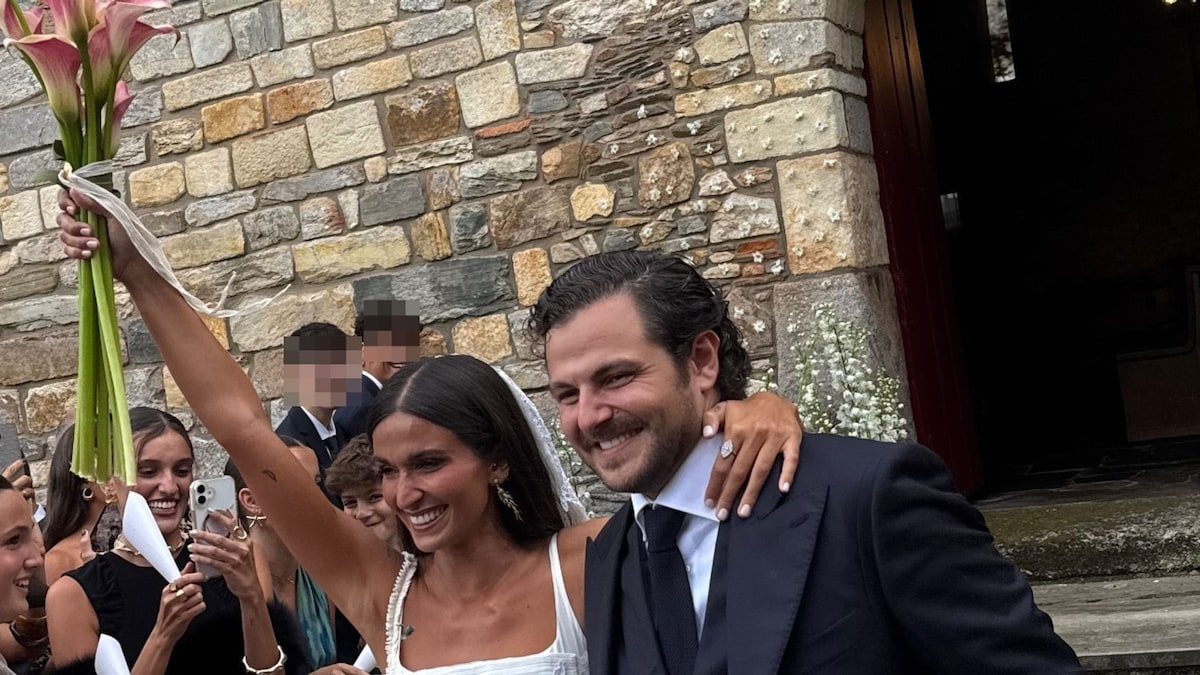 Ale Navarro y Carlos Fuente se casan en Galicia: de la emoción de los novios a la larga lista de  influencers 