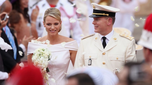 La boda de Charlene de Monaco  y el príncipe Alberto II