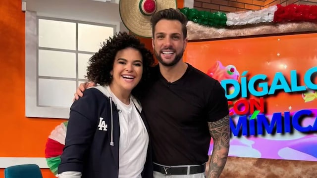 Lucerito Mijares y Nicola Porcella