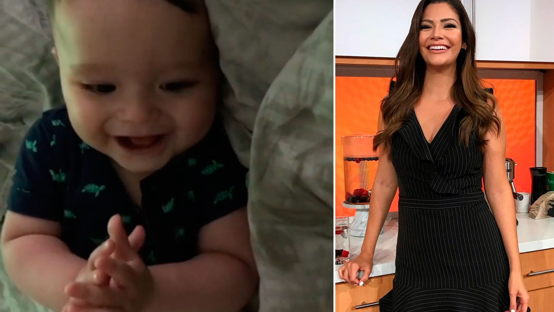 ¿Tortillitas para mamá? La contagiosa risa de Gael, el hijo de Ana Patricia Gámez