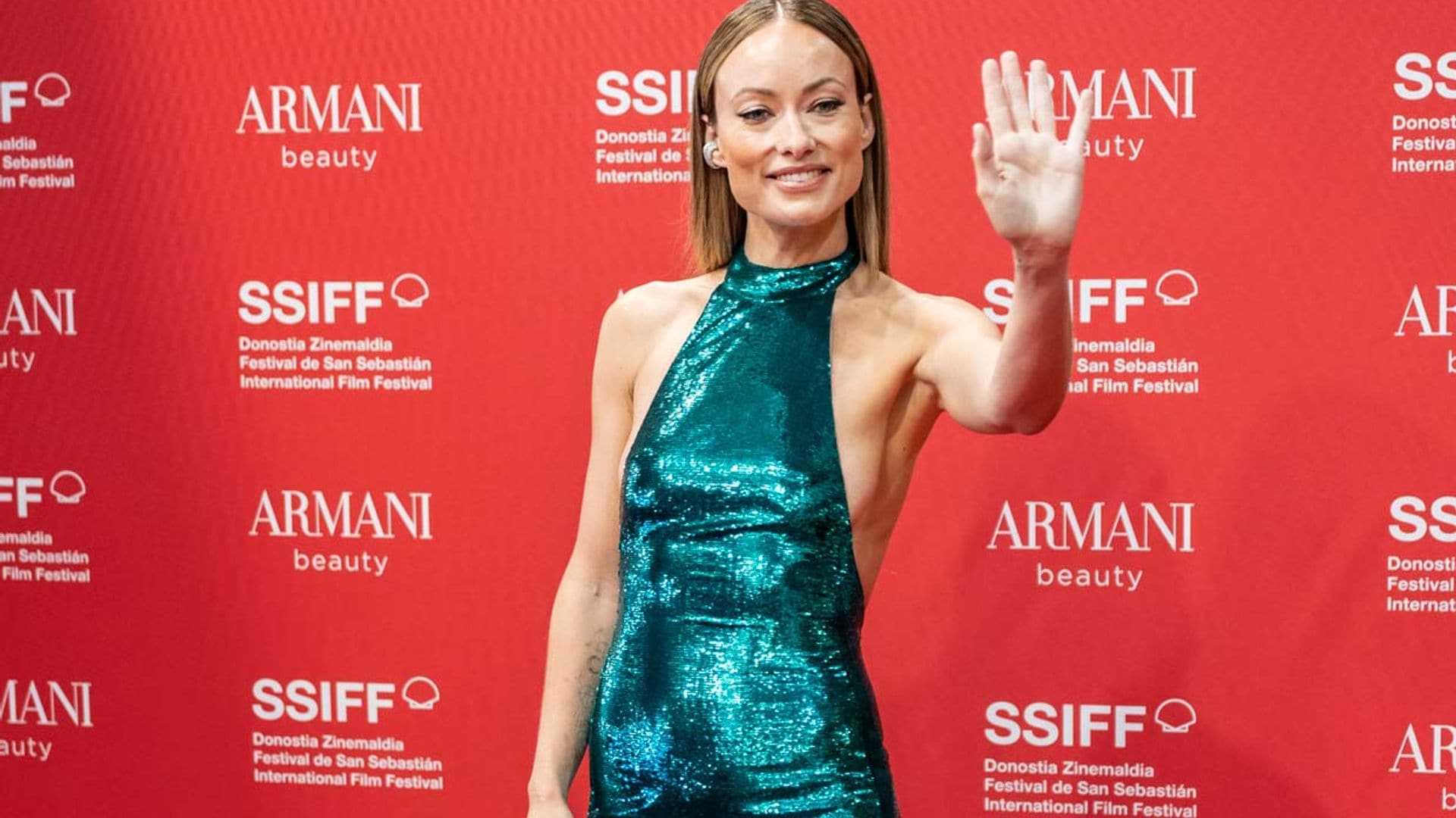 Olivia Wilde deslumbra en San Sebastián