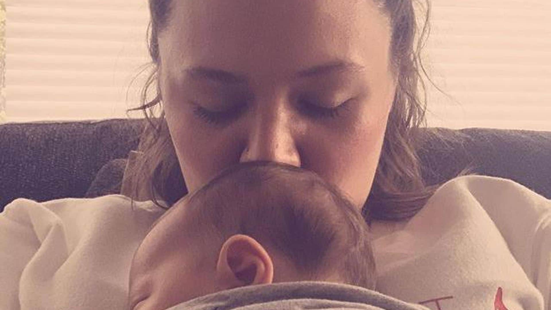 La primera ‘travesura’ de Noah, la hija de Joy Huerta, en la que muestra su lado más divertido