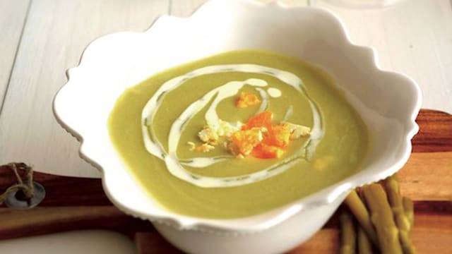 crema esparragos
