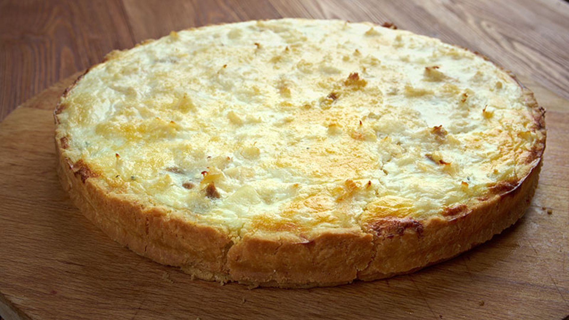 Quiche de bacalao