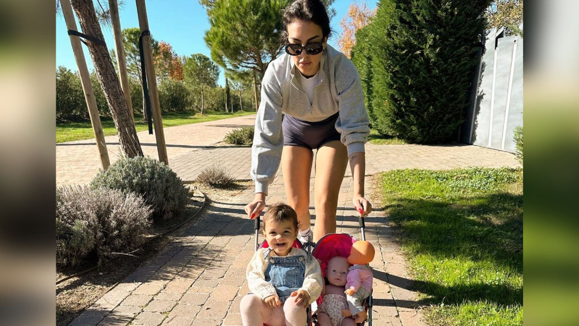 El divertido paseo de Georgina y Bella Esmeralda por Madrid, ¡que termina con un delicioso cocido!