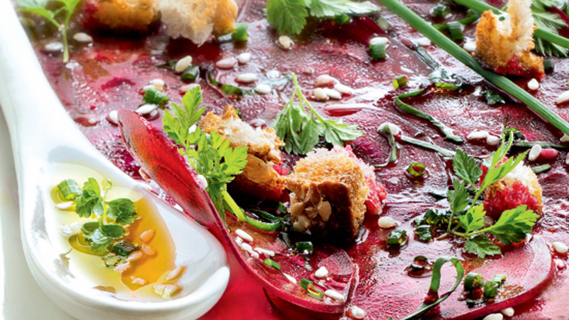 'Carpaccio' de remolacha