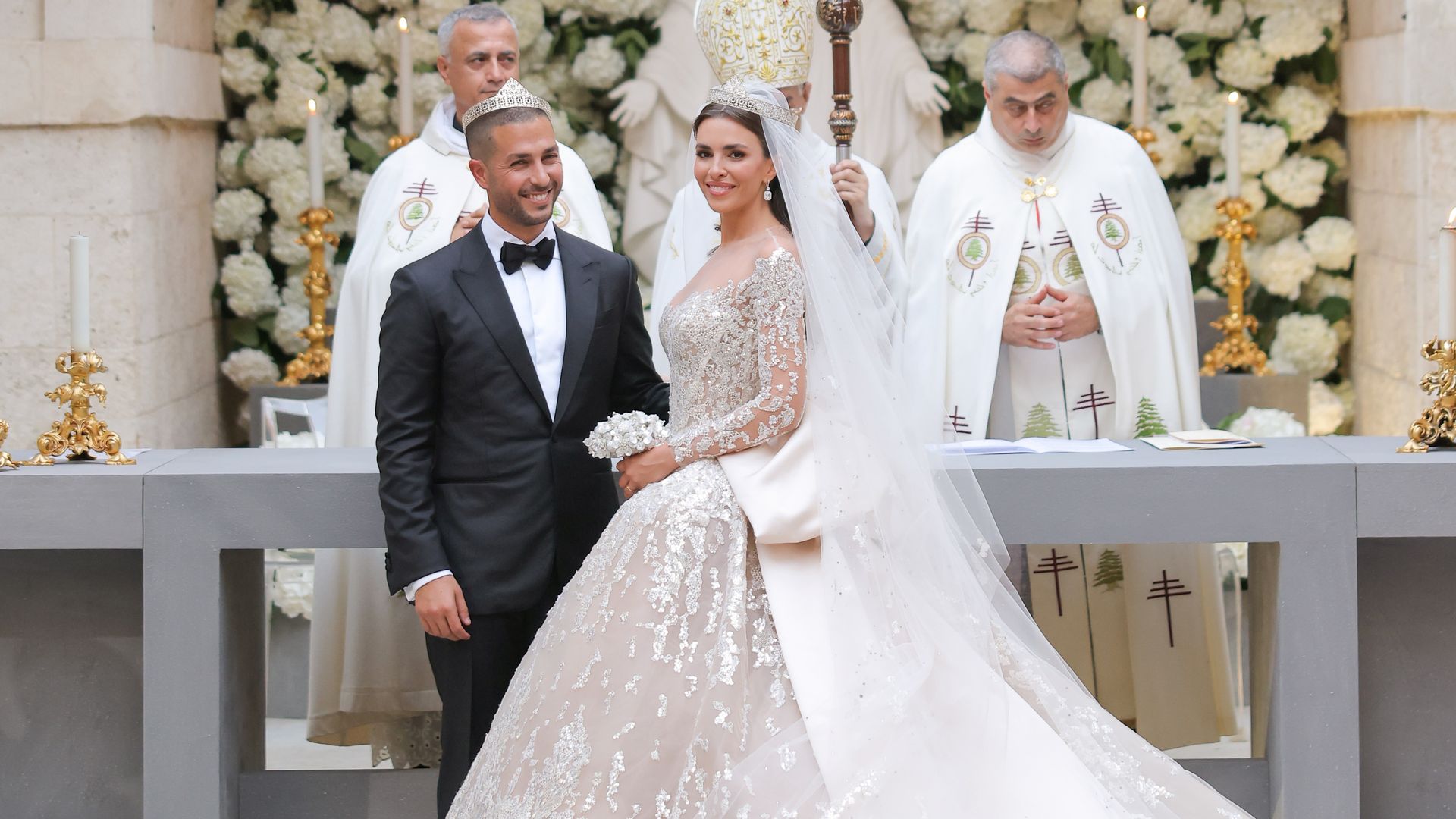 EN IMÁGENES: La espectacular boda de Celio Saab y Zein Qutami en Faqra al estilo de las mil y una noches
