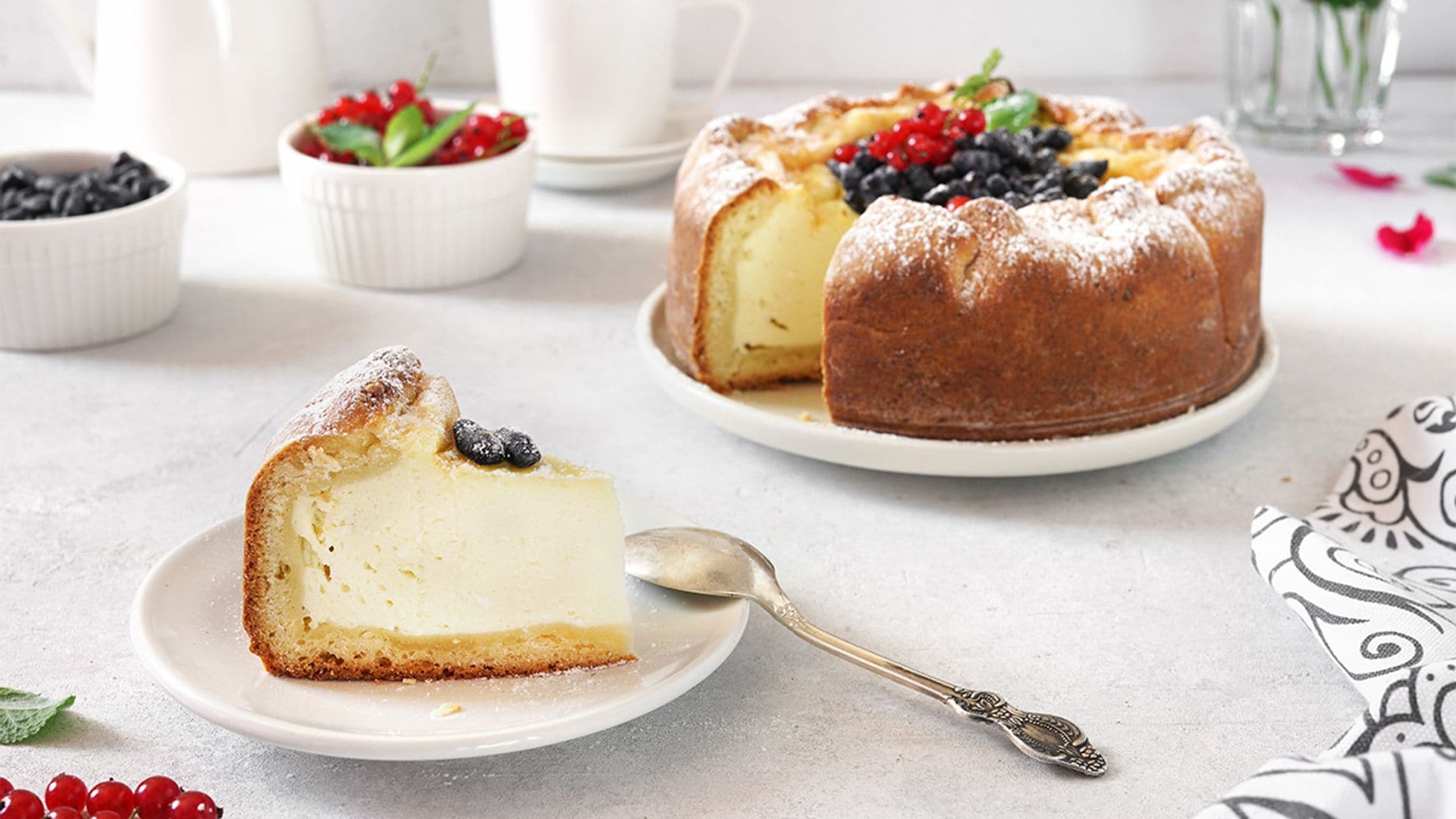 ¡Date un capricho con esta tarta de queso alemana!
