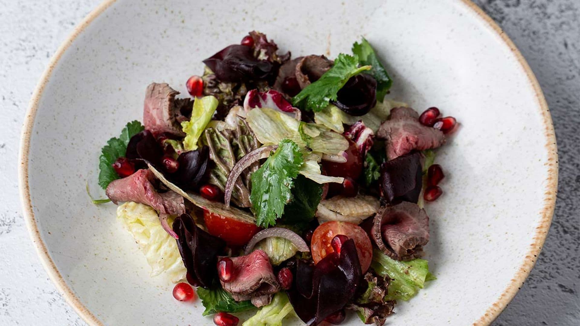 Ensalada de rosbif