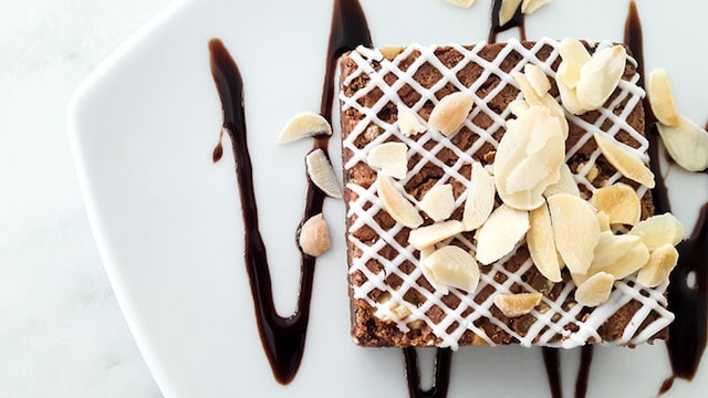 brownie flan