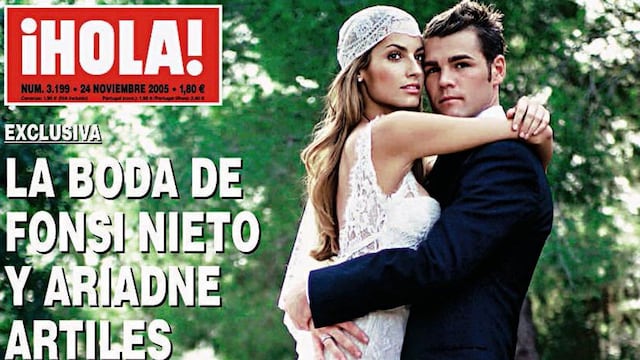 ariadne artiles y fonsi nieto boda hola