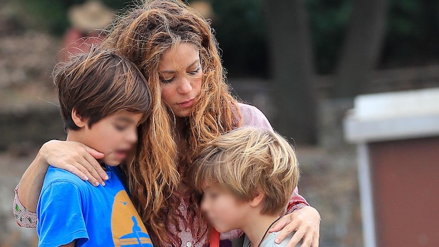 shakira y sus hijos