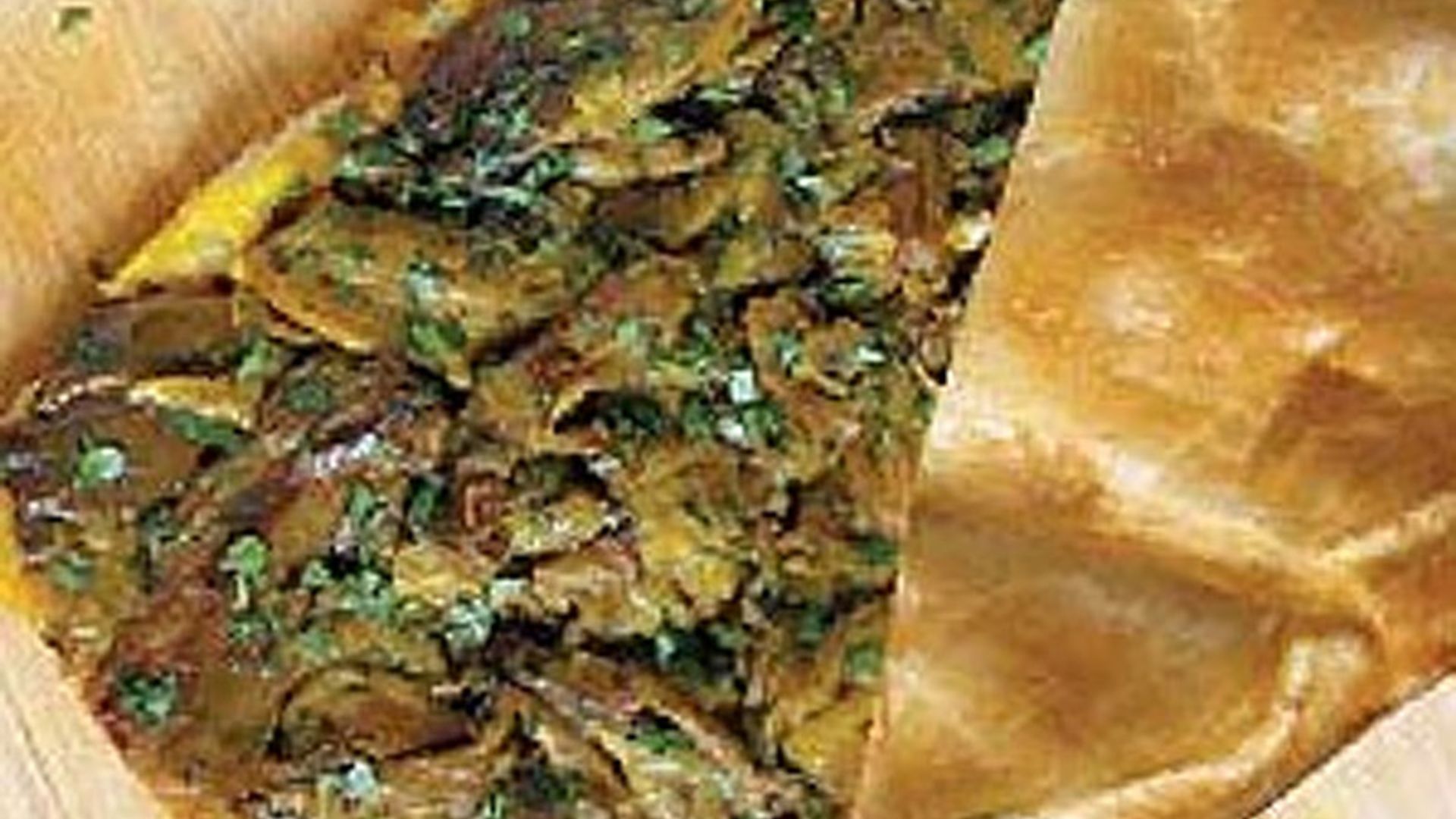Empanada de setas