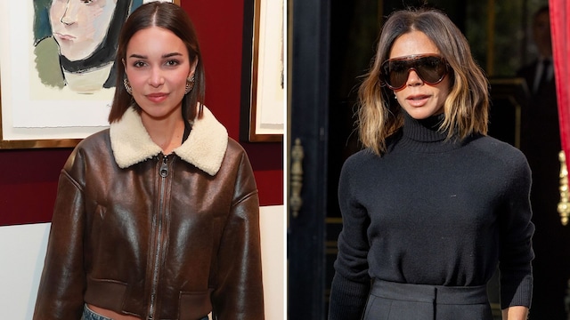 Jackie Apostel y Victoria Beckham