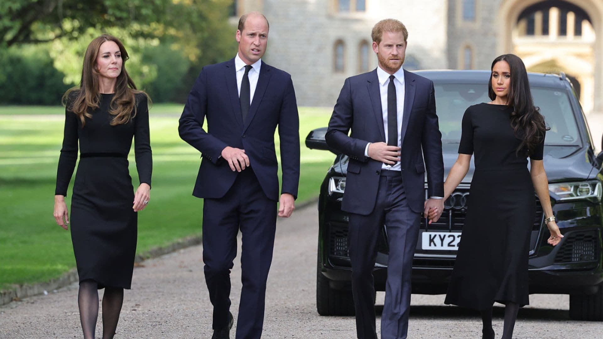Se revela el tenso episodio que vivió Kate Middleton con los duques de Sussex tras la muerte de Isabel II