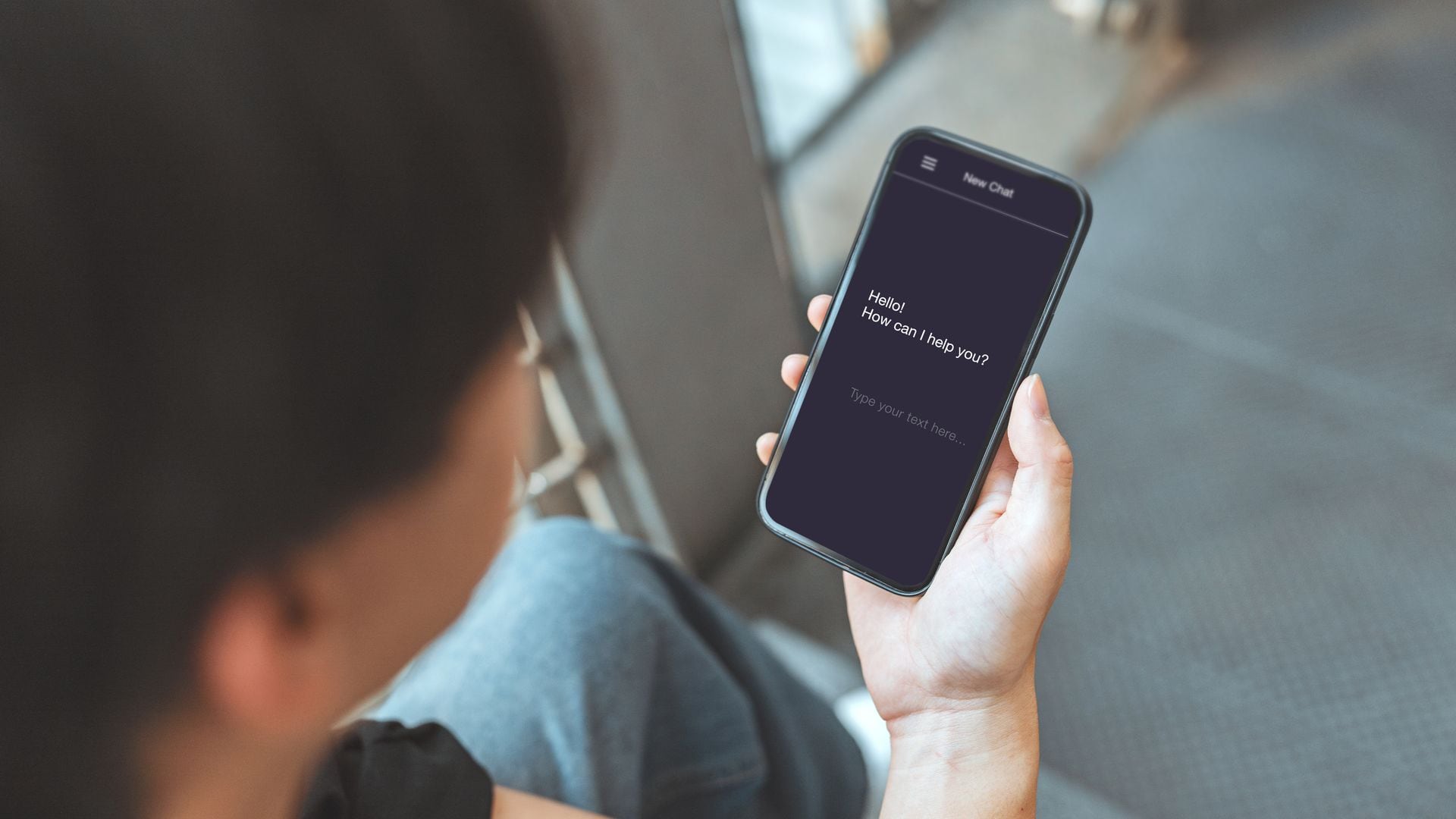 Uso de la inteligencia artificial en un teléfono móvil