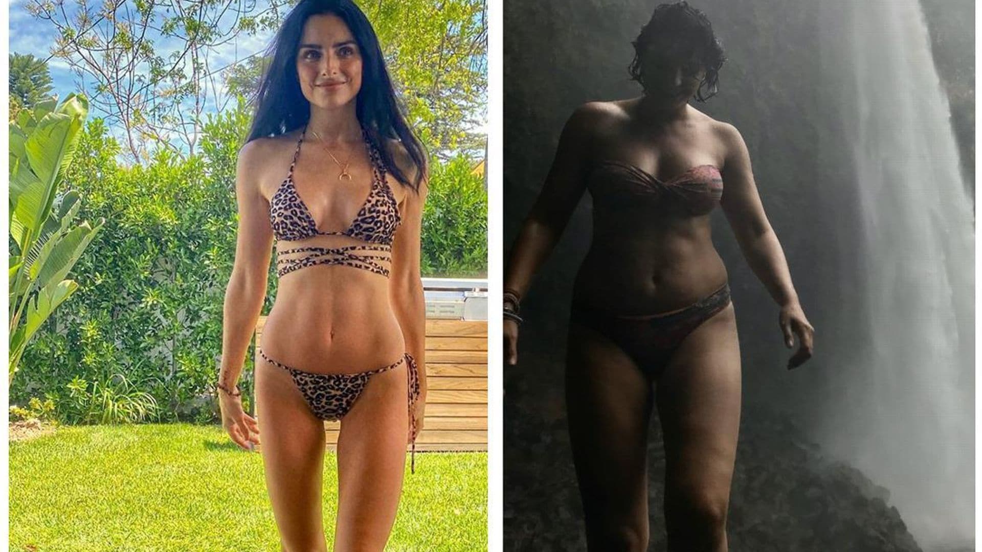 Aislinn Derbez revela fotos inéditas de su impactante cambio físico