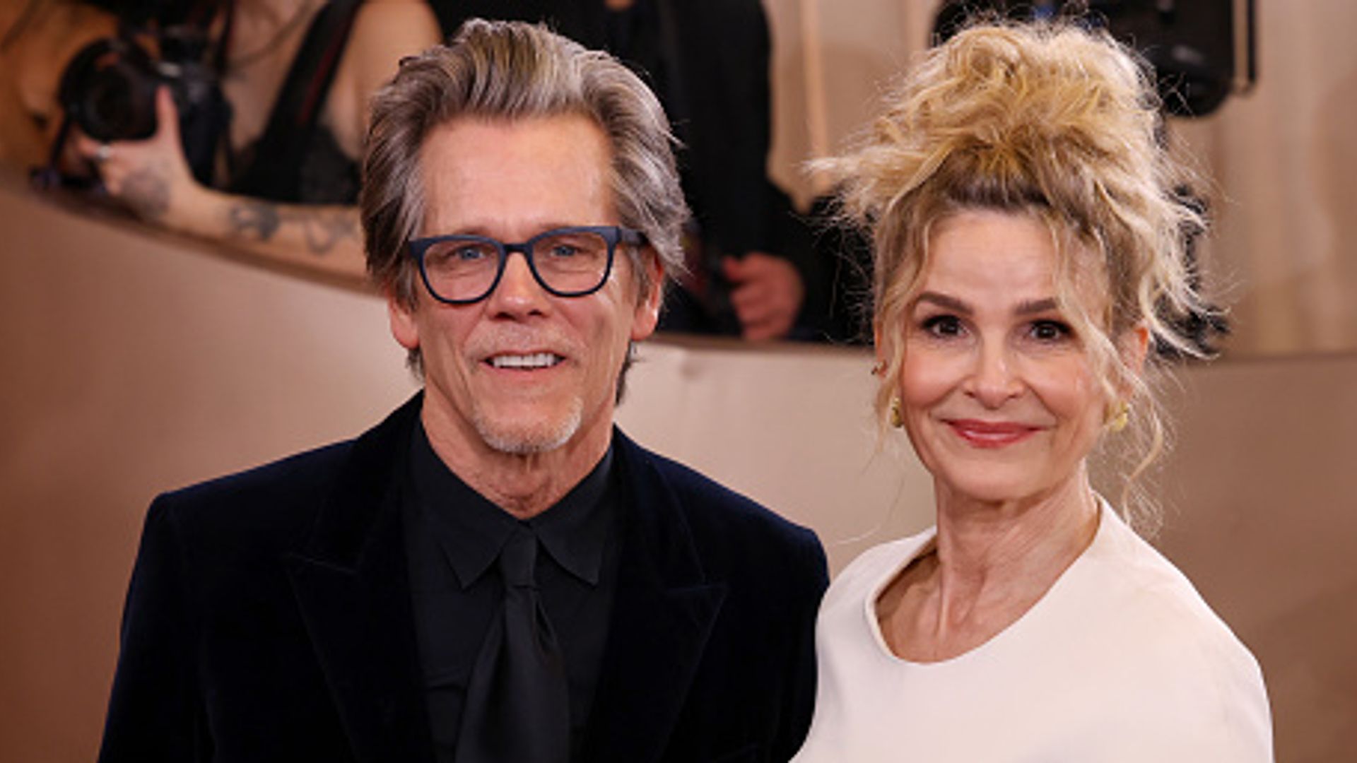 Kevin Bacon y Kyra Sedgwick en los Globos de Oro 2026