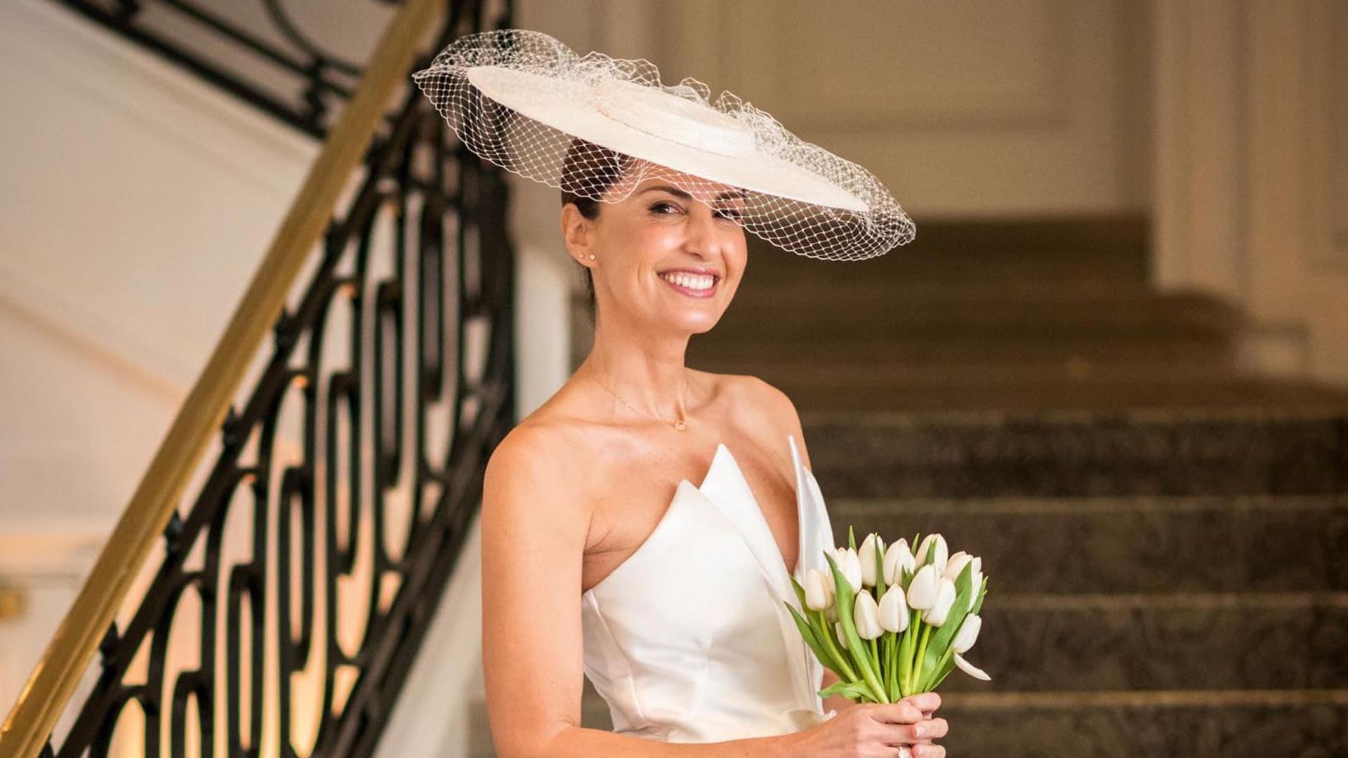Mónica de Tomás, la novia más ‘chic’ en su boda civil con Laurent de Greef
