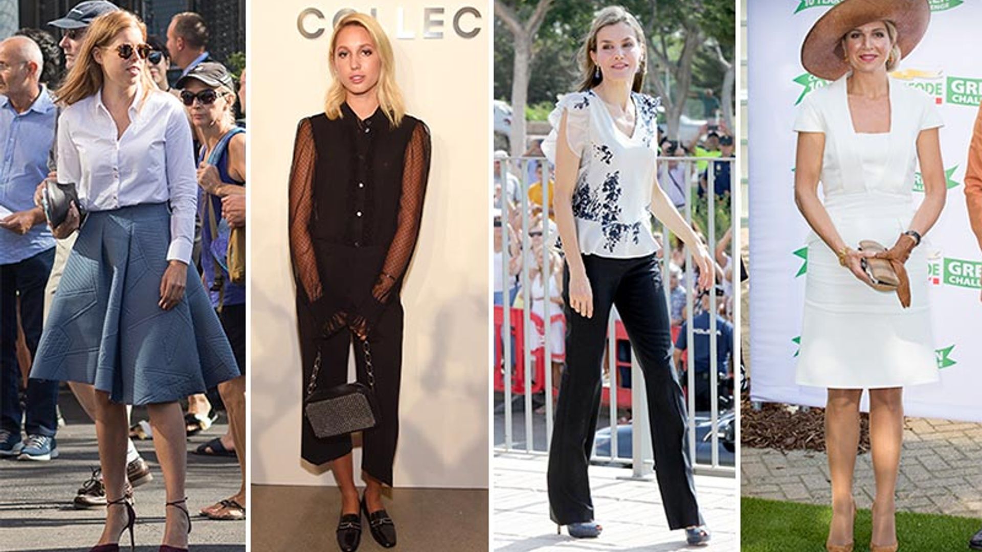 Foto a foto, la 'fashion week' de la realeza