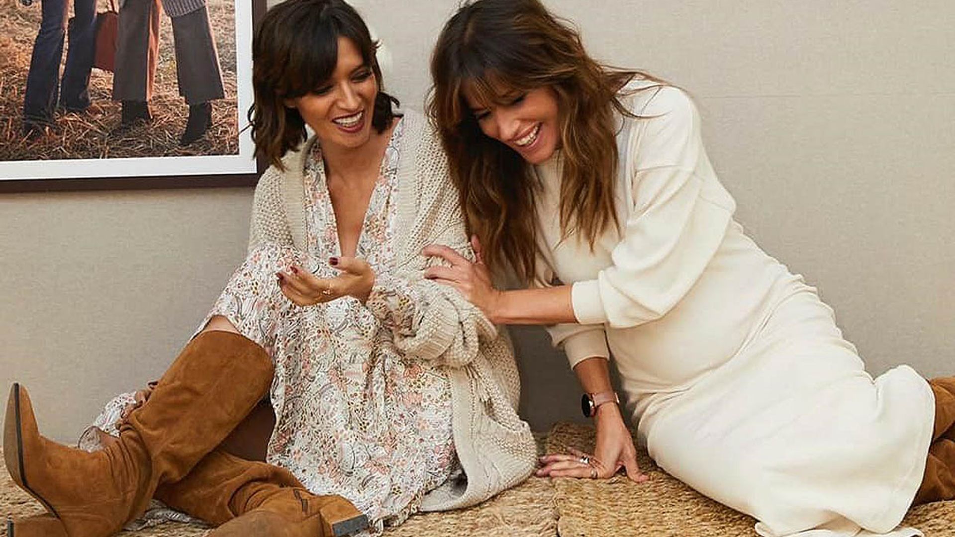 Sara Carbonero e Isabel Jiménez, pura complicidad tras las cámaras mientras Iker recuerda un feliz momento