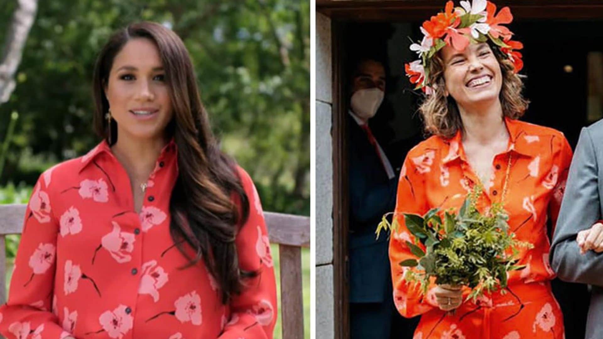 El original vestido de novia de Alejandra Salinas y su conexión con Meghan Markle