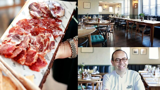 jose pizarro chef pub swan inn surrey londres