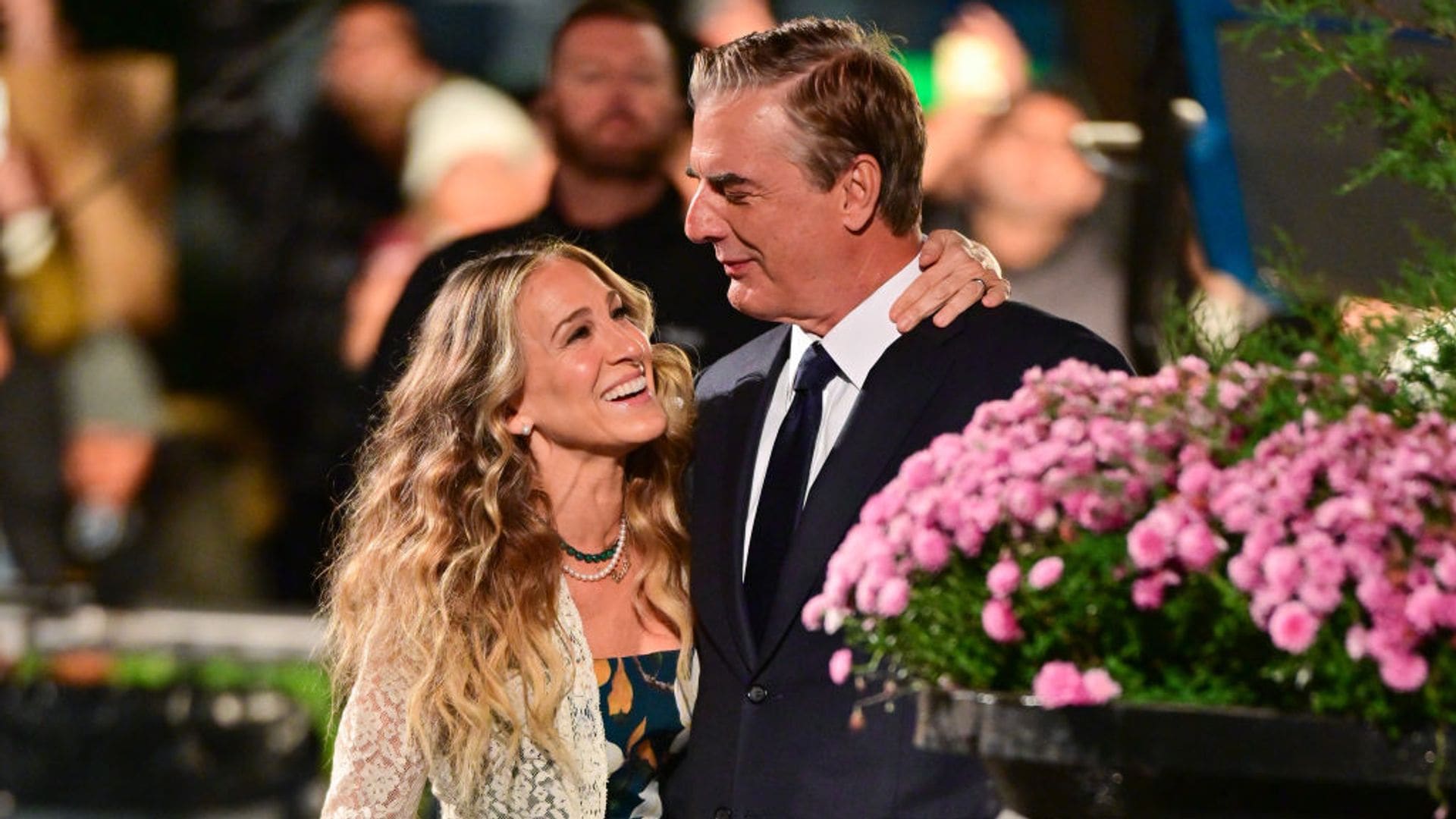 Chris Noth, con Sarah Jessica Parker