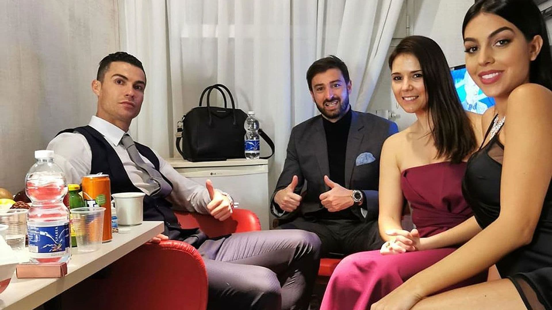 ¡Entre bambalinas! Georgina Rodríguez muestra el 'backstage' del Festival de San Remo