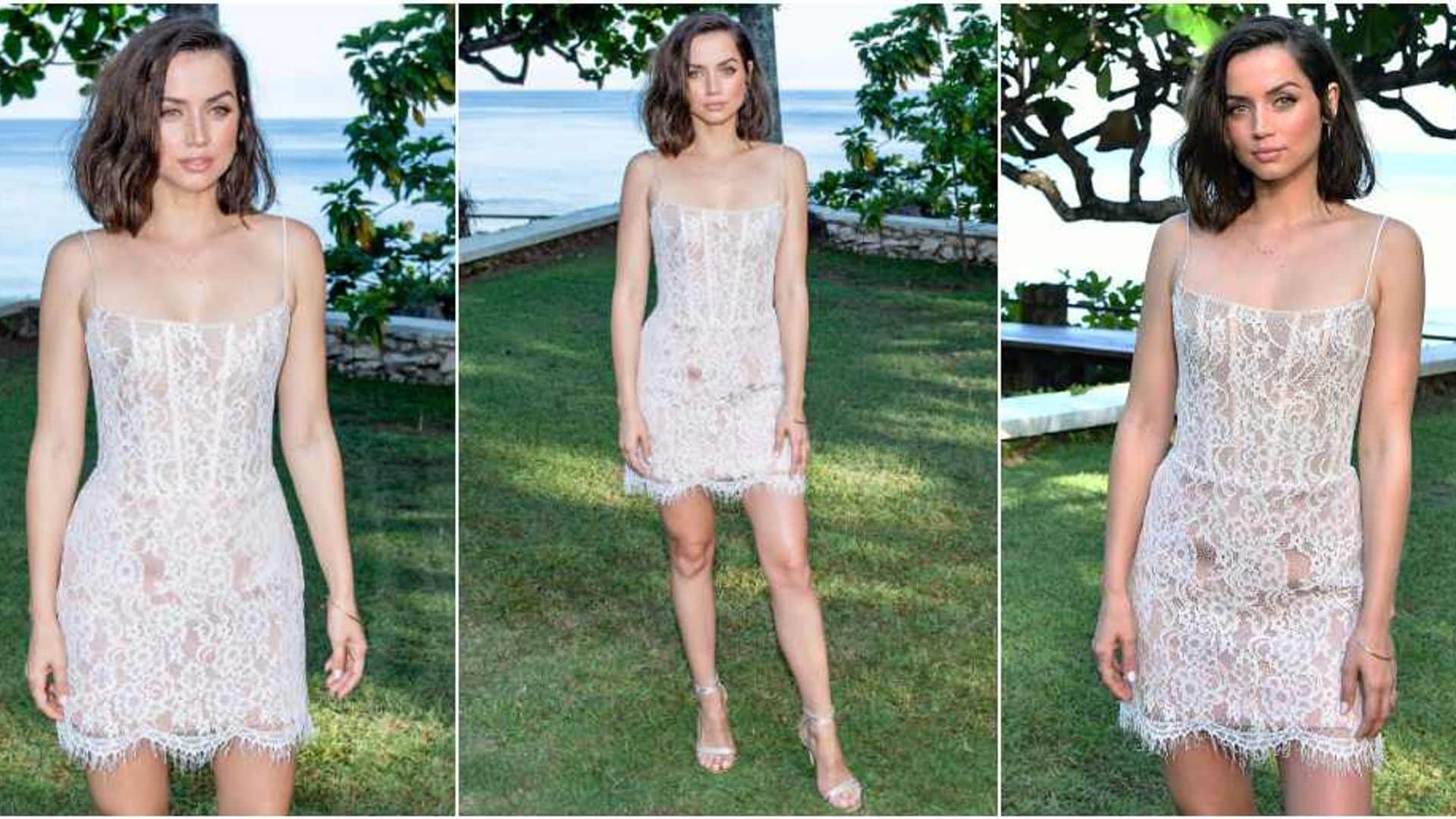 Vestidos de encaje para ser una 'Chica Bond' como Ana de Armas