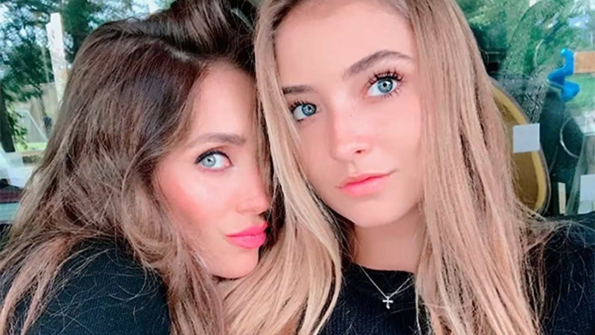 Anahí con su amada sobrina Ana Paula. 