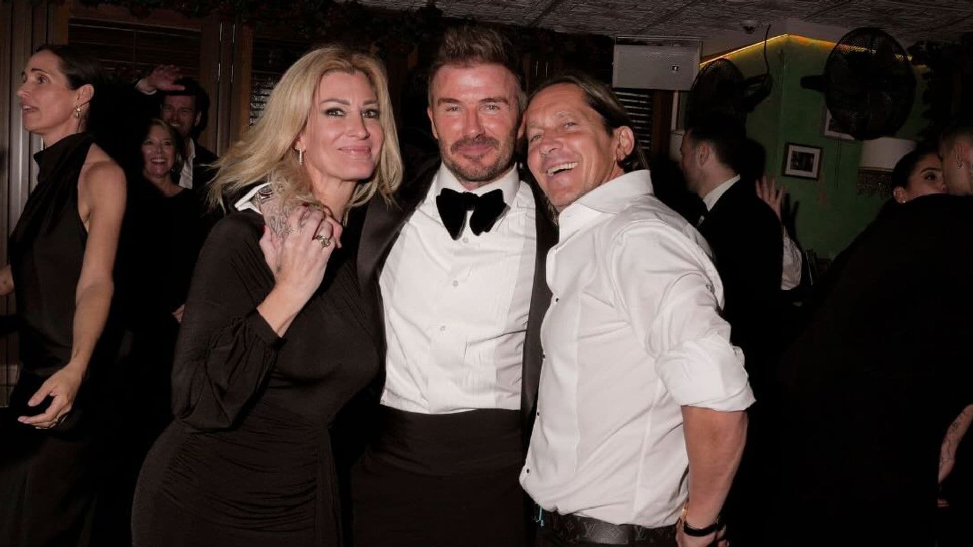 Con Míchel Salgado y Malula Sanz