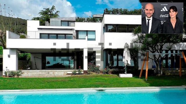 Casa de Pep Guardiola y Cristina Serra en Barcelona
