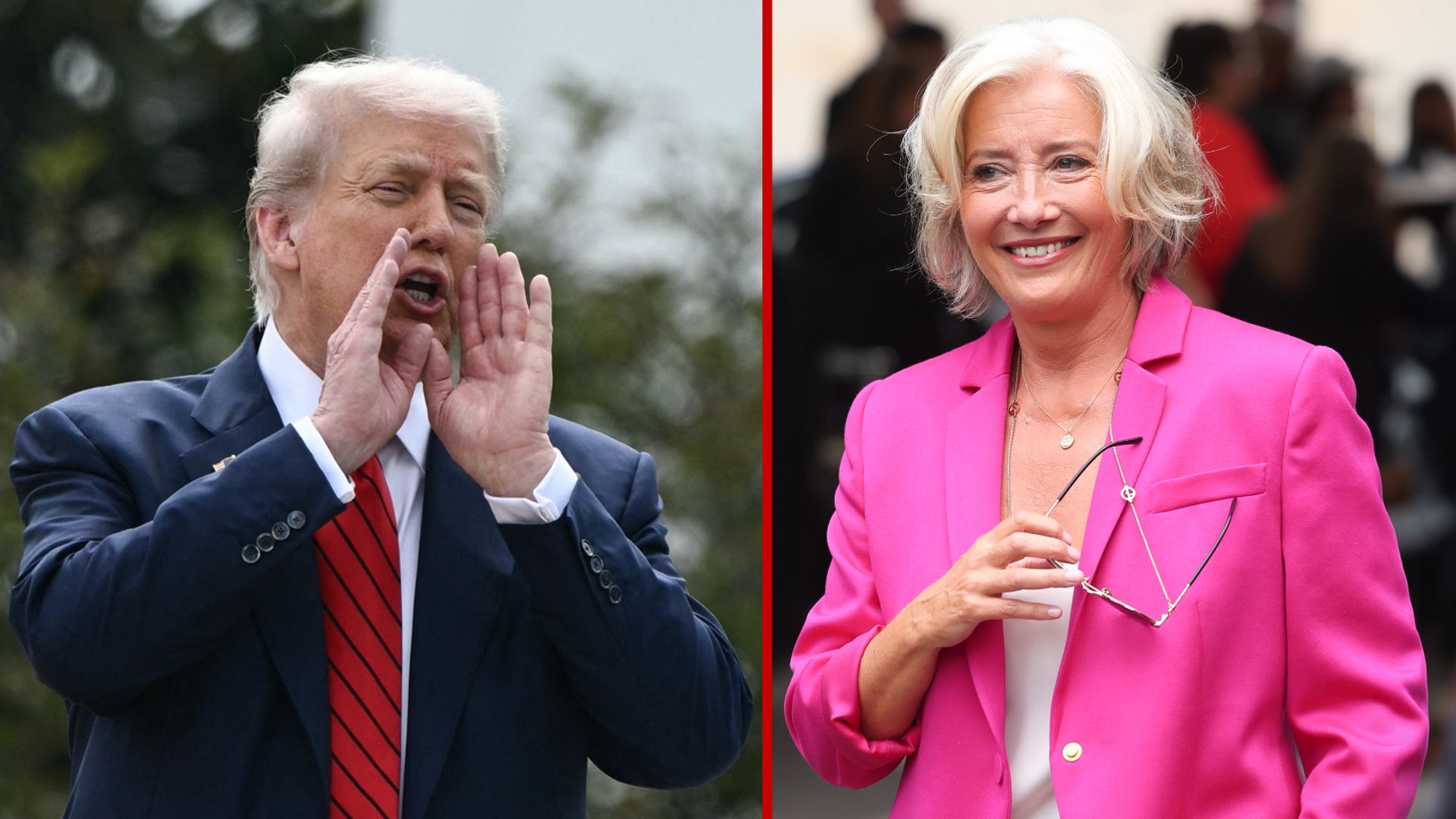 Emma Thompson y su sorprendente relación con Donald Trump: "Tal vez podríamos cenar"