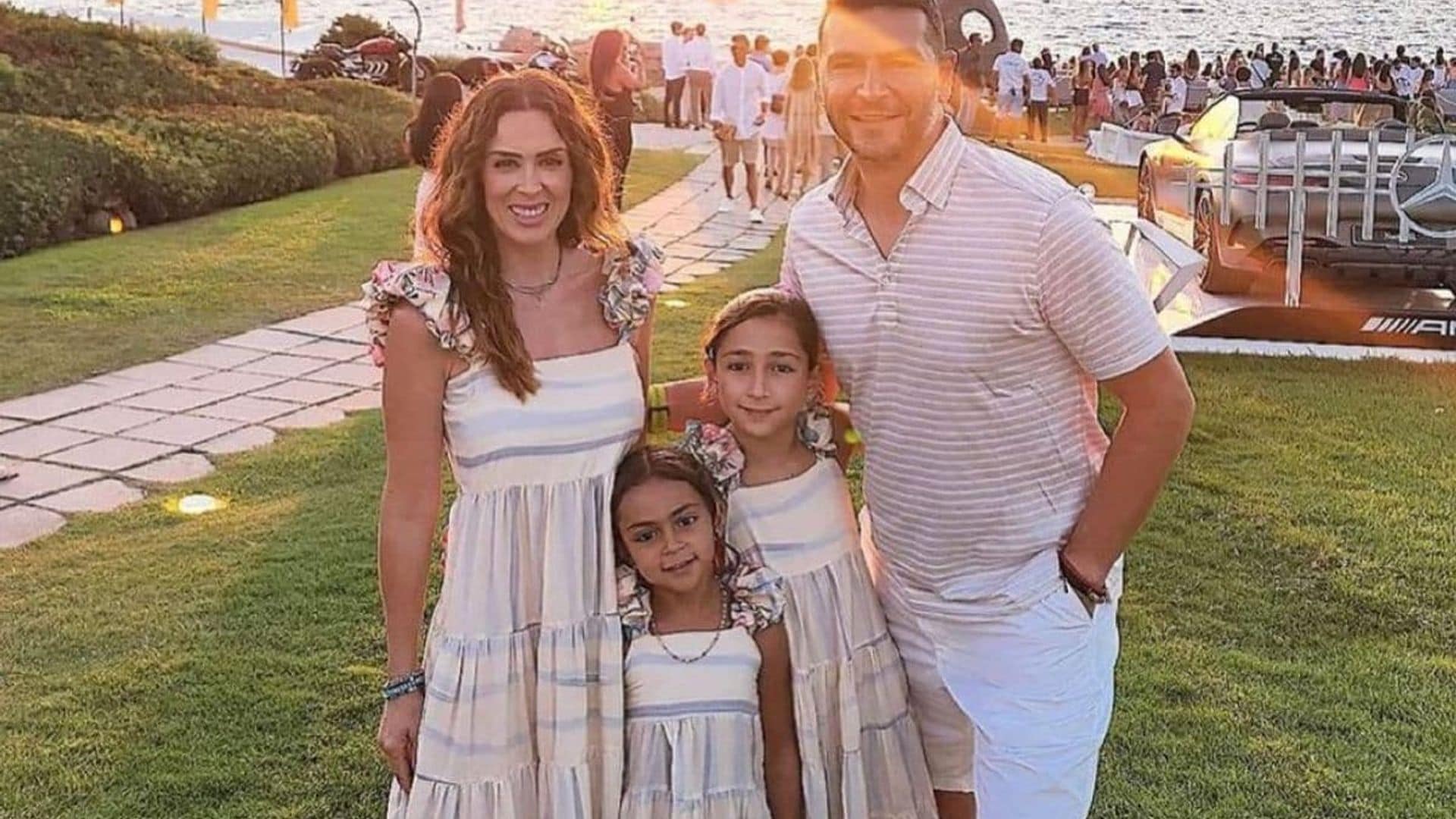 Jacky Bracamontes y su familia continúan con sus vacaciones por Europa ahora en Londres