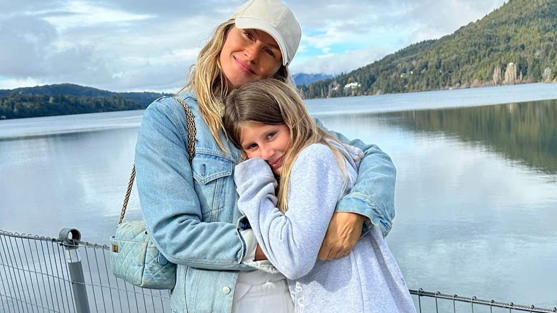 Vivian, hija de Gisele Bündchen, derrocha complicidad con su ‘padrastro’ Joaquim Valente