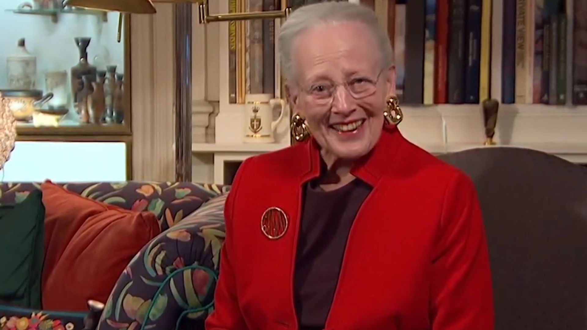 Margarita de Dinamarca aparece por sorpresa en un concierto horas antes