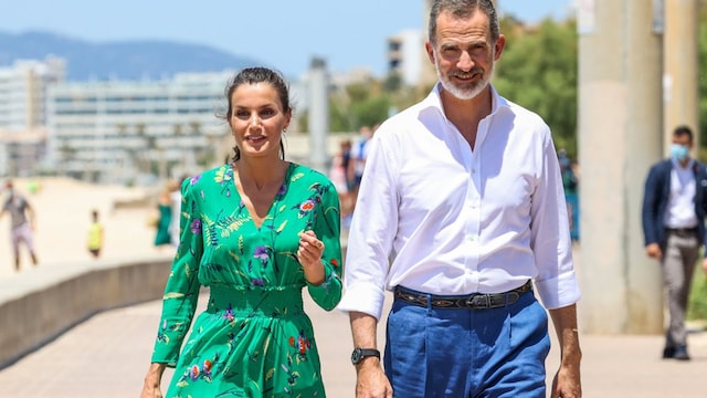 rey felipe y letizia en mallorca