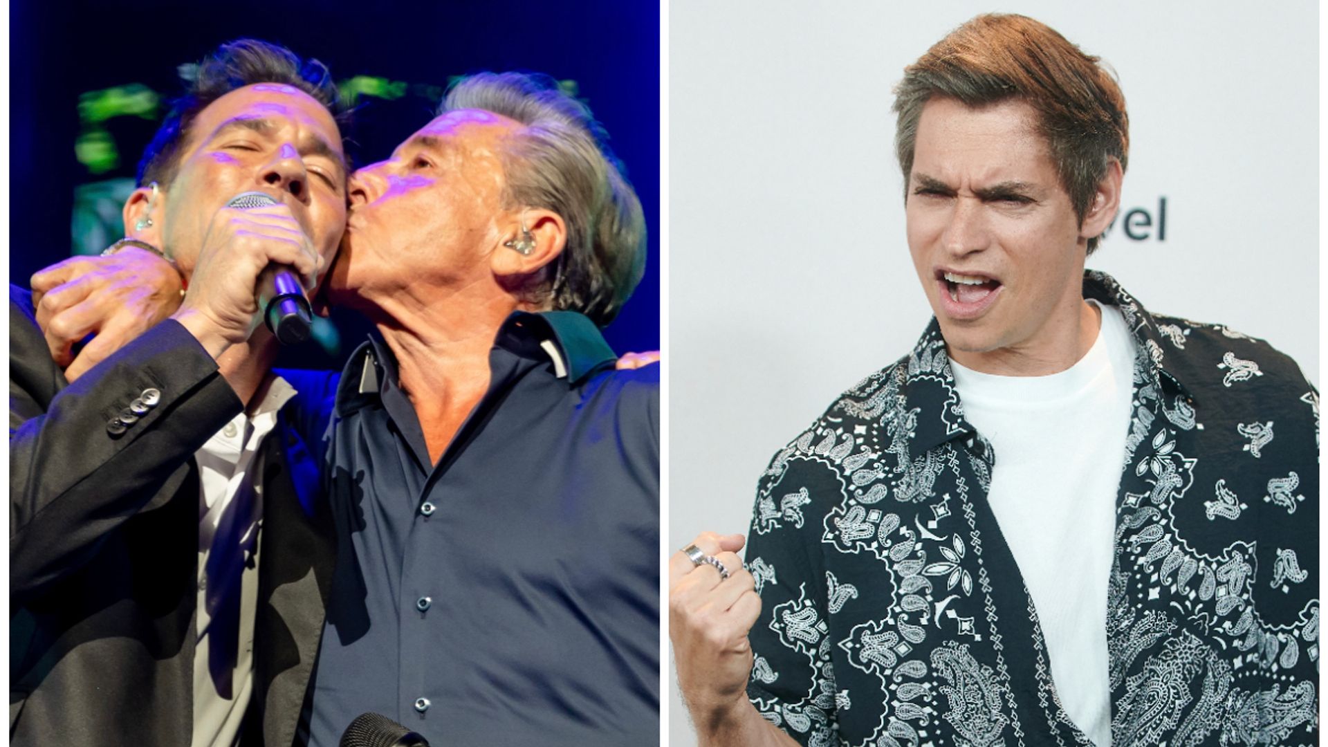 Carlos Baute, Héctor Montaner y Ricardo Montaner
