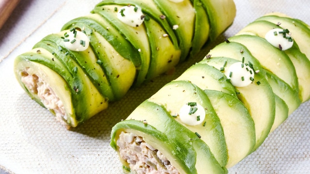Rollitos de aguacate