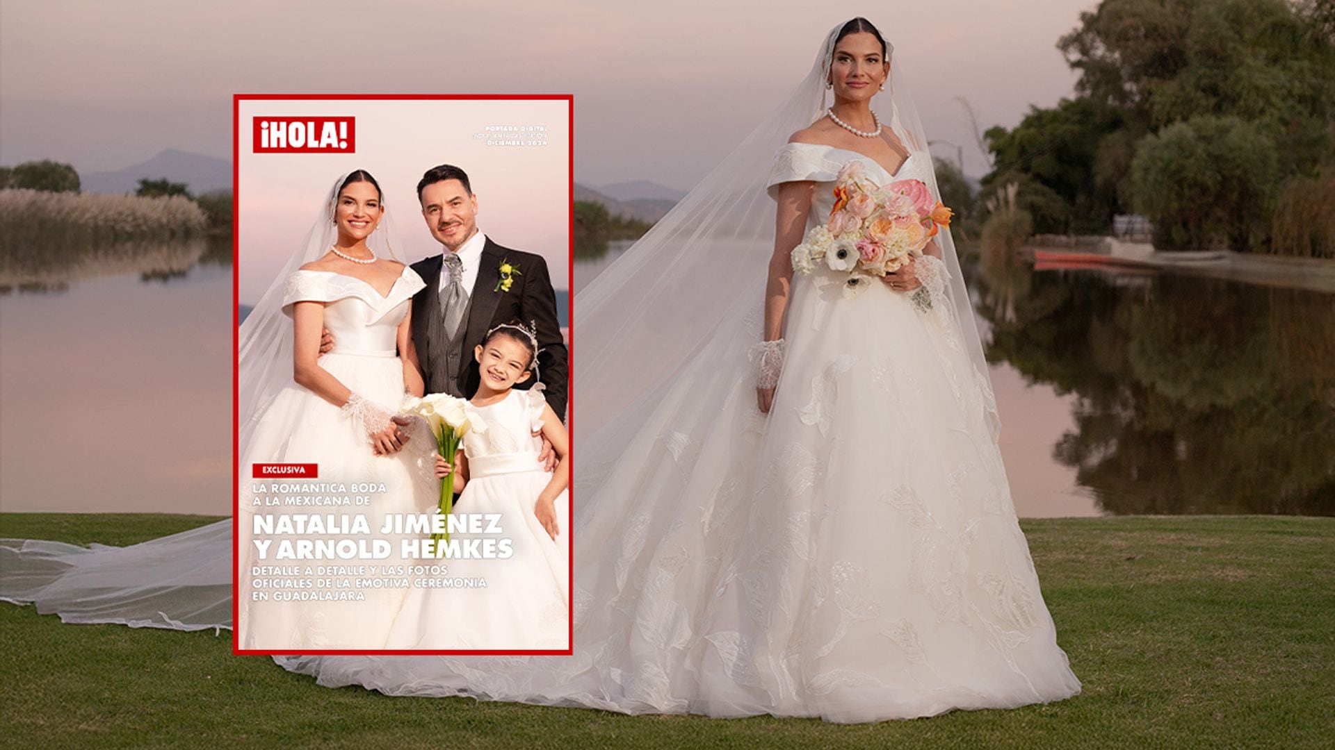 Entramos a la romántica boda de Natalia Jiménez y Arnold Hemkes [EXCLUSIVA]