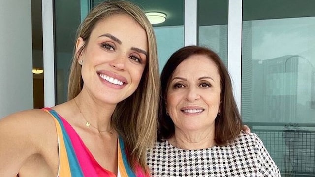 carolina sarassa y su madre